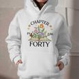 1986 Chapter Forty 40th Birthday Wildflower Book Graphic Youth Hoodie 1986 Chapter Forty 40th Birthday Wildflower Book Graphic Youth Hoodie