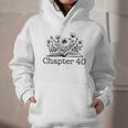 40th Birthday Chapter 40 Reading Book Lover 40 Year Old Graphic Youth Hoodie