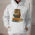 Book Lover Owl Reading Bookish Library Read Books Be Kind Graphic Youth Hoodie
