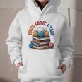 “Books Coffee & Yarn Enthusiast Cozy Reader Graphic Youth Hoodie