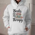Books Are My Therapy Coffee Books Flowers Bookish Book Lover Graphic Youth Hoodie Books Are My Therapy Coffee Books Flowers Bookish Book Lover Graphic Youth Hoodie