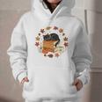Cute Cat Fall In Love With Reading Book Cat Lover Librarian Graphic Youth Hoodie