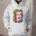 Equal Rights Book Flower Resist Feminist LGBTQ Floral Graphic Youth Hoodie