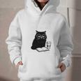 First Of All I’m A Delight Cute Cat Books Coffee Humor Graphic Youth Hoodie