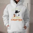Just One More Chapter Fun Cat Coffee Reading Book Premium Tri-Blend Graphic Youth Hoodie