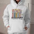 Occupational Therapy Wildflower Book OT Therapist Assistant Graphic Youth Hoodie
