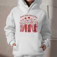 Read Your Heart Out Teacher Valentines Day Reading Book Graphic Youth Hoodie