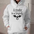 A Reader Without Their Book Is A Tragedy Dragon Rider Graphic Youth Hoodie A Reader Without Their Book Is A Tragedy Dragon Rider Graphic Youth Hoodie
