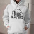 Retro I Tried To Form A Gang But It Turned Into A Book Club Graphic Youth Hoodie