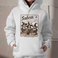 Salem Book Club Bookish Halloween Retro Salem Witch Book Graphic Youth Hoodie Salem Book Club Bookish Halloween Retro Salem Witch Book Graphic Youth Hoodie