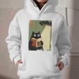 Vintage Japanese Cat Book Lovers UFO Alien Abduction Cat Dad Graphic Youth Hoodie Vintage Japanese Cat Book Lovers UFO Alien Abduction Cat Dad Graphic Youth Hoodie