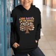 100 Days Of School 100 Days In The Books Librarian Read Graphic Youth Hoodie