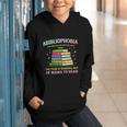Abibliophobia Bibliophilia Abibliophobia Book Lovers Graphic Youth Hoodie