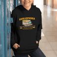 Abibliophobia Perfect For Young Book Lover Bookworm Reader Graphic Youth Hoodie