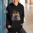 Back To School Afro Melanin Girl Reading Book Bookworm Graphic Youth Hoodie Back To School Afro Melanin Girl Reading Book Bookworm Graphic Youth Hoodie