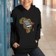 The Bible Is Our History Book Roots African American Faith Graphic Youth Hoodie
