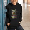 Book Abstract Art Drawing Painting Graphic Book Graphic Youth Hoodie