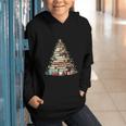 Book Christmas Tree Books Lovers Xmas Teacher Men Women Kids Graphic Youth Hoodie Book Christmas Tree Books Lovers Xmas Teacher Men Women Kids Graphic Youth Hoodie