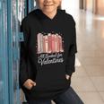 All Booked For Valentines Romantic Books Graphic Youth Hoodie All Booked For Valentines Romantic Books Graphic Youth Hoodie