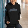 Bookish Vintage Varsity Style Book Lover Art Graphic Youth Hoodie