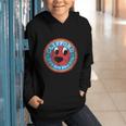 Clifford The Big Red Dog Round Distressed Logo Kids Books Graphic Youth Hoodie