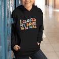 I Closed My Book To Be Here Book Lovers Library Reading Graphic Youth Hoodie