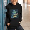 Cool Magical Book With Wizard Turtle For Adults And Kids Graphic Youth Hoodie Cool Magical Book With Wizard Turtle For Adults And Kids Graphic Youth Hoodie
