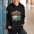 Crochet And Reading Crocheter Bookish Crocheting Book Lover Graphic Youth Hoodie