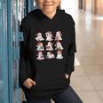 Cute Read More Booooooks Ghost Read More Books Christmas Graphic Youth Hoodie
