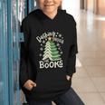 Dashing Through The Books Christmas Book Lovers Men Women Graphic Youth Hoodie