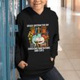 Easily Distracted By Dragons Books Cats Fantasy Book Lover Graphic Youth Hoodie