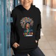 Education Is Freedom History Month Teacher Books Afro For Men Women Graphic Youth Hoodie