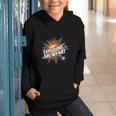 Explosions Are My Art Comic Book Boom Graphic Youth Hoodie