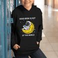 Good Book Is Out Of This World Astronaut Read Book Bookworm Graphic Youth Hoodie