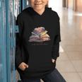 Let The Adventures Begin Book Lovers Magical Whimsical Art Graphic Youth Hoodie