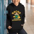 Nacho Average Accountant Accounting Book Keeper Joke Graphic Youth Hoodie