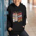 New Year New Chapter Book Lover Reader Graphic Youth Hoodie