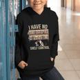 I Have No Shelf Control Book Lover Bookworms Graphic Youth Hoodie