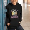 There Is No Such Thing As Too Many Books Reading Bookworm Graphic Youth Hoodie