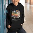 There Is No Such Thing As Too Many Books Reading Graphic Youth Hoodie