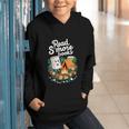 Read S'More Books Around Campfire National Book Week Graphic Youth Hoodie