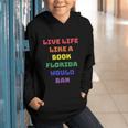 Sarcastic Live Life Like a Book Florida Would Ban Graphic Youth Hoodie