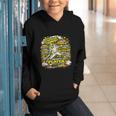 Softball Pitcher Best Traits Brave Retro Pop Comic Book Art Graphic Youth Hoodie