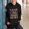 Spooky Halloween Bookshelf Bookcase Read More Books Graphic Youth Hoodie Spooky Halloween Bookshelf Bookcase Read More Books Graphic Youth Hoodie
