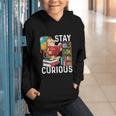 Stay Curious Monkey Reading Book Lover Bookworm Graphic Youth Hoodie Stay Curious Monkey Reading Book Lover Bookworm Graphic Youth Hoodie