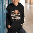 My Summer Is All Booked Book Lover Reading Vacation 2025 Graphic Youth Hoodie