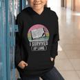 I Survived AP Lang Retro Book Graphic Graphic Youth Hoodie