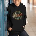 Vintage I Buy Books Like I'm Immortal Skeleton Reading Book Graphic Youth Hoodie
