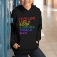 Vintage Live Life Like A Book Florida Would Ban LGBT Month Graphic Youth Hoodie