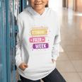 Book Fair Bookworm Library Its Book Fair Week Graphic Youth Hoodie